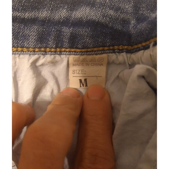Flared cropped distressed Blue jeans Size 25 - Picture 5 of 5